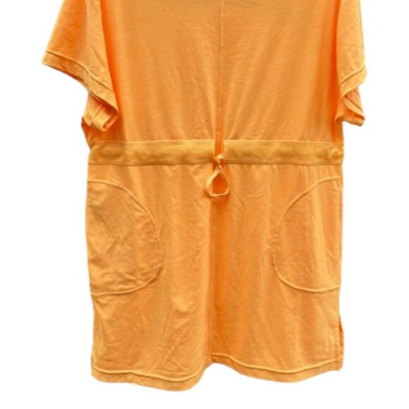Athleta EUC Women's Acapulo Orange Cross Current Activewear Dress Size XSmall - Picture 4 of 15